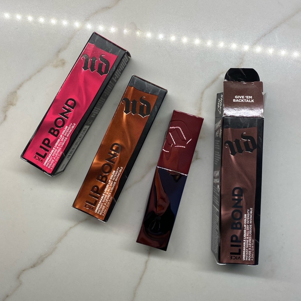 3 Urban Decay Vice Lip Bond Liquid Lipsticks (New Shades!)